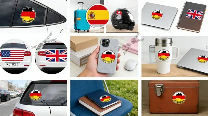 Autocollant en vinyle anti-rayures pour chien de merde