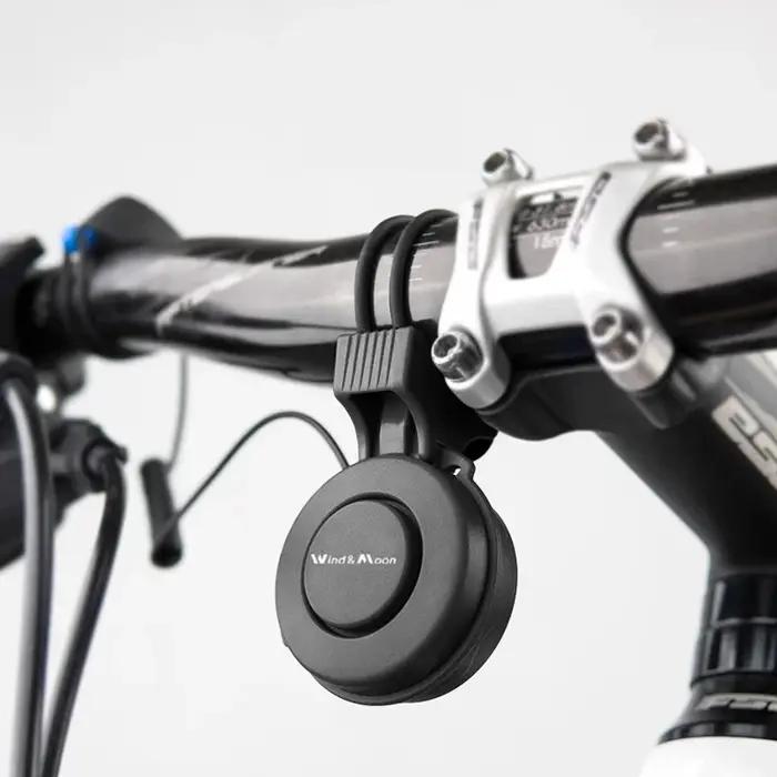 Sonnette électrique de vélo, Rechargeable par USB, pour vtt, Scooter, vélo de route, klaxon de guido