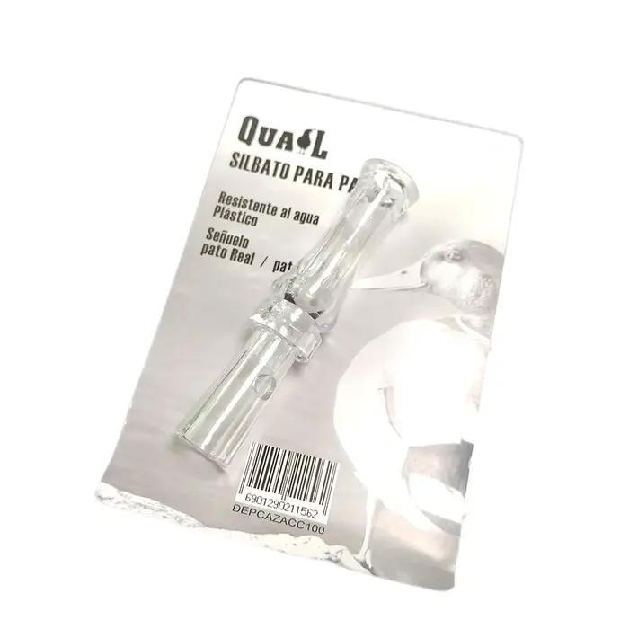 Sifflet de chasse en chêne pour canard colvert et oie, portable pour voyages avec leurres
