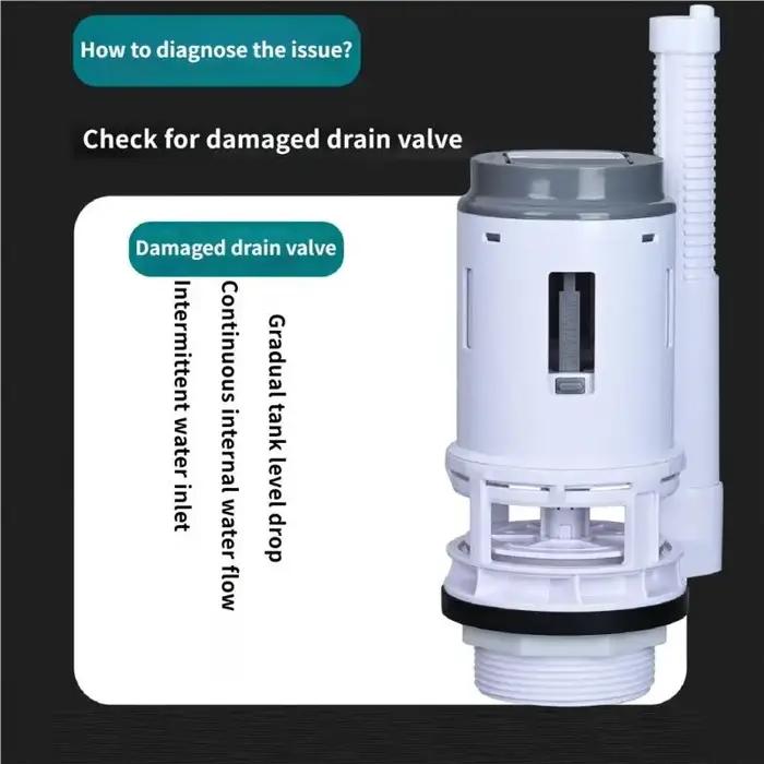 Ensemble de remplacement réservoir toilette avec vannes vidange remplissage pour économie d'eau et entretien facile occasions spéciales