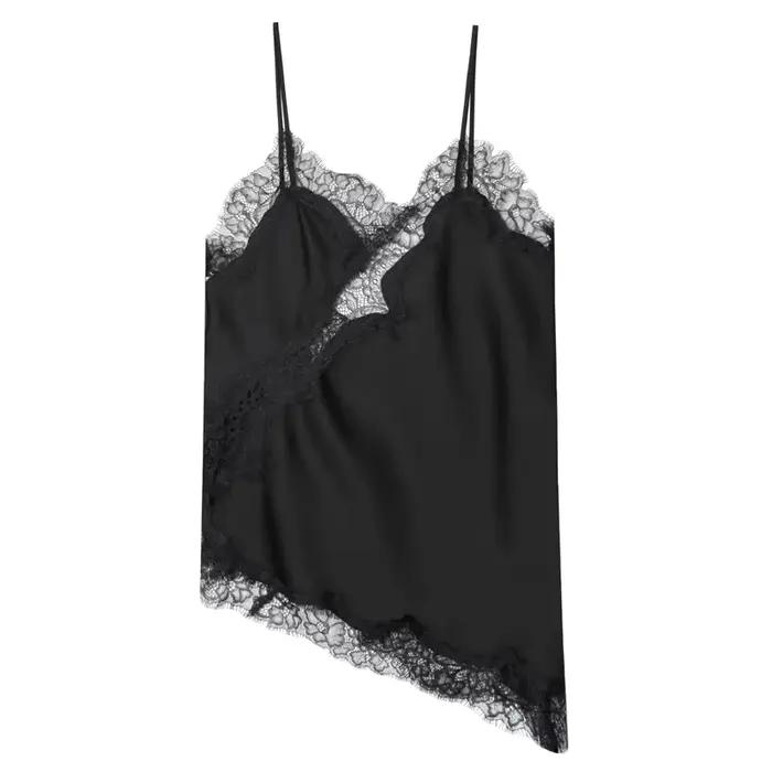 HXAO femmes recadrée dentelle haut Slip dos nu Sexy