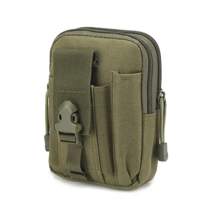 Pochette Molle Multifonctionnelle en Nylon 600D pour Chasseurs Occasions Spéciales Sac Banane Tactique