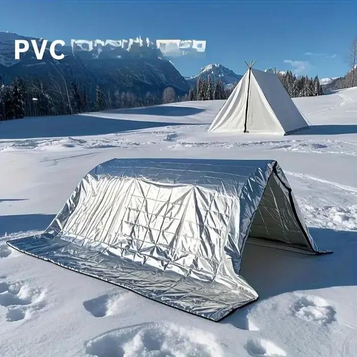 Couvertures de survie d'urgence – Isolation thermique robuste 157x210cm pour le camping