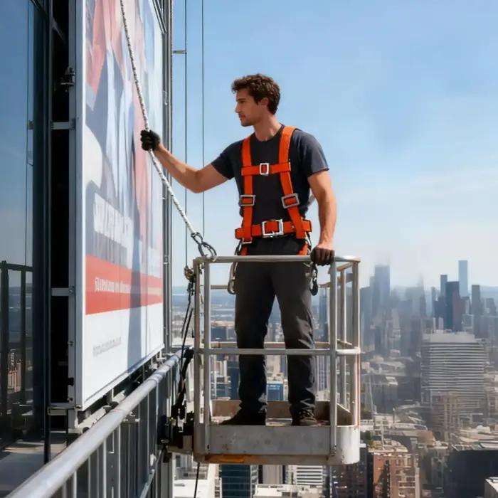 Harnais de sécurité pour la construction