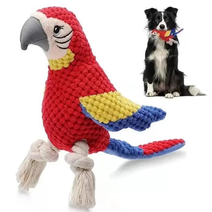 Jouet pour chien en peluche indestructible, jouet à rembourrage couineur, fournitures pour animaux d