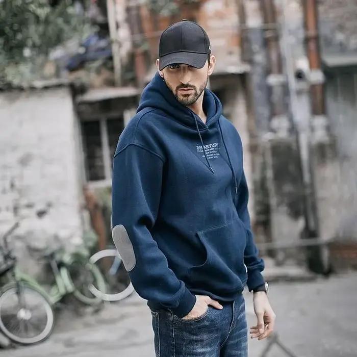 Sweat-shirt à capuche pour hommes, vêtement graphique, couleur unie, luxe, Y2k, Vintage, couleur Pastel, surfit, Style coréen, bon marché, ample