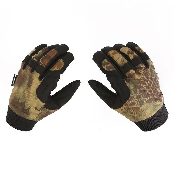Gants camouflage légers tactiques pleine main protection combat sport camping chasse promotions 11.11
