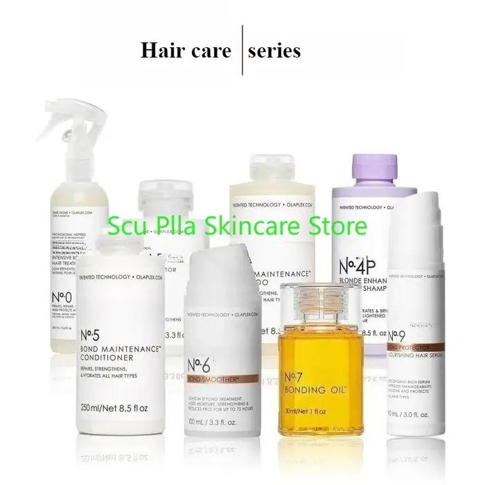 Série de soins capillaires NO.3 NO.4 NO.5 NO.6 NO.7, shampoing perforé pour cheveux à liaison intens