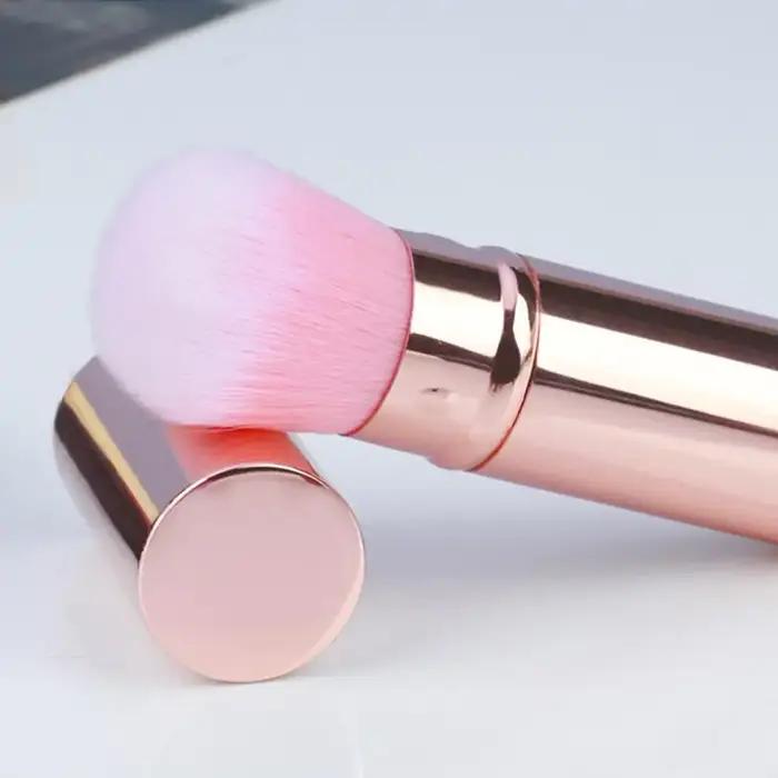Pinceaux de maquillage professionnels fard à joues rétractable poudre fond de teint visage correcteur Kabuki pinceau de maquillage outils cosmétiques 