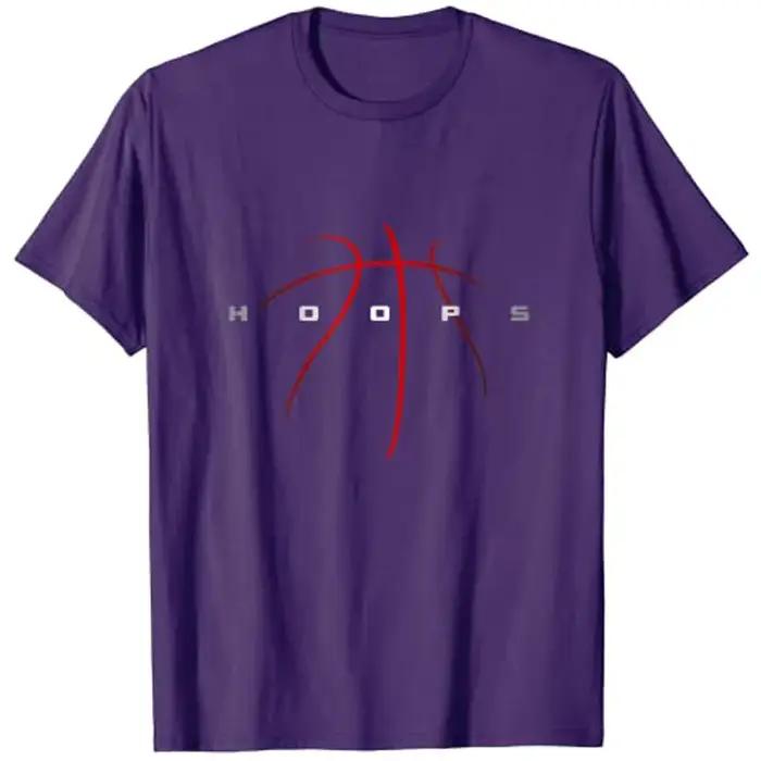 T-shirt de basket-ball en coton polyester pour homme, style décontracté, léger et confortable, pour les entraînements et les occasions décontractées