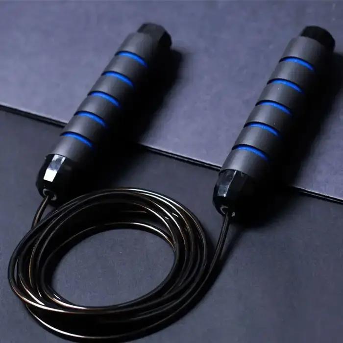 Corde à sauter lestée pour crossfit diabétique, fitness, boxe, entraînement, gymnastique, exercice, équipement à domicile