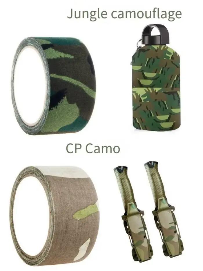 5M/10M Multi-functional Camo Tape Self-adhesive Camouflage Hunting Paintball Air
