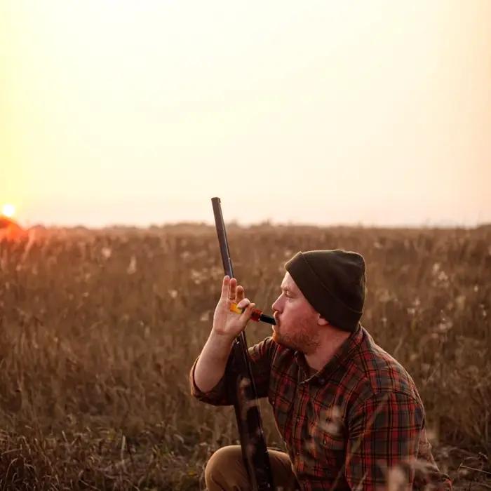 Sifflet appel corbeau pour chasse - Décoy simulation sonore - Attire oies et poules sauvages - Accessoire tir extérieur