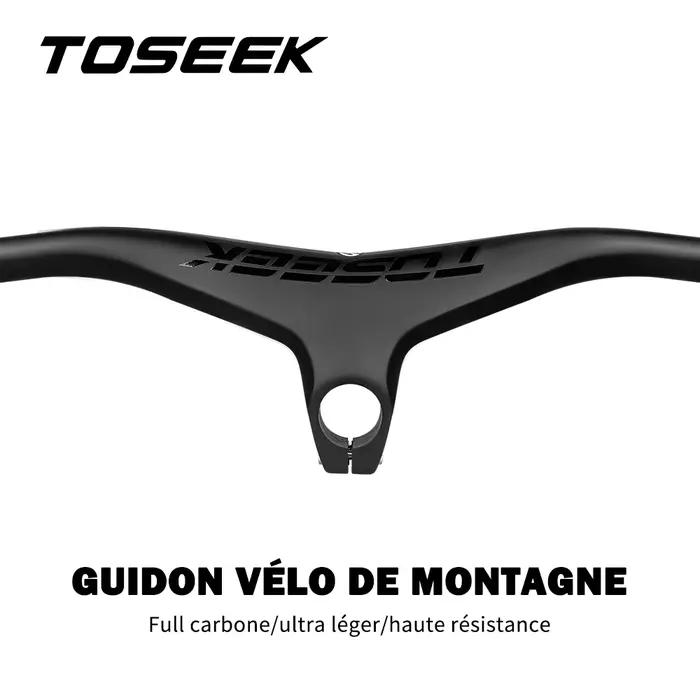 TOSEEK – guidon et tige de vtt intégrés en carbone