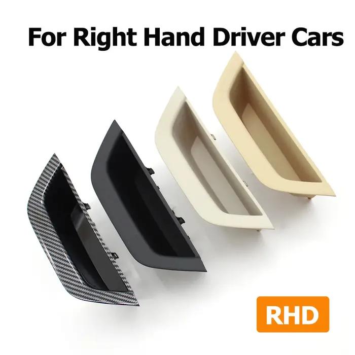 LHD RHD – couvercle de boîte de rangement, poignée de porte intérieure, poignée d'accoudoir, pour BM