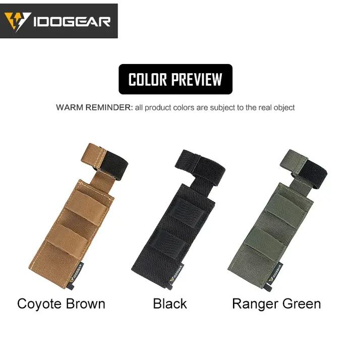 Porte-ciseaux tactique IDOGEAR avec poche tourniquet - Support MOLLE pour équipement de chasse et premiers secours