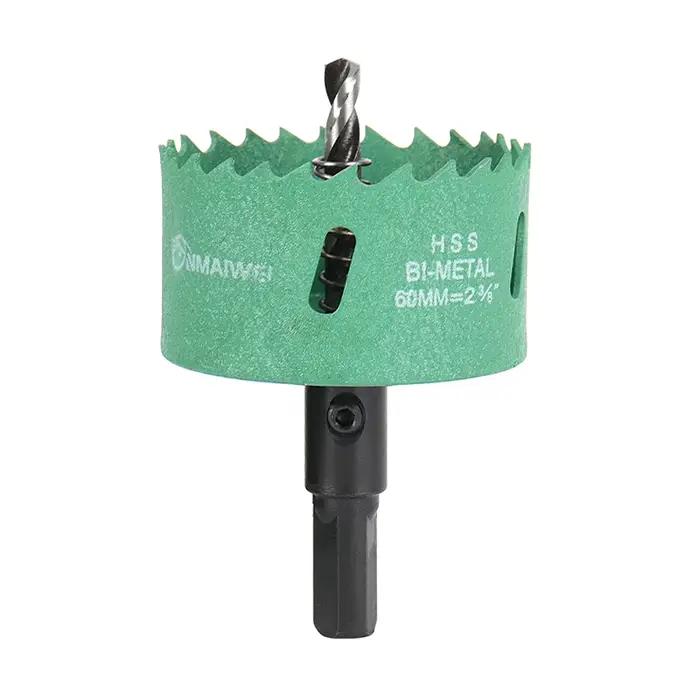 Scie cloche bimétal 16-200mm HSS M42 pour perceuse - Ouverture downlight placo chasse