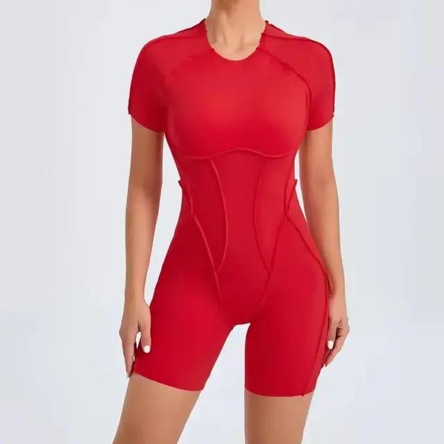 Ensemble de vêtements de sport une pièce pour femme