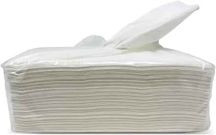 Serviettes en papier sec en tissu Zigzag | Double couche laminée | Pack de 3000 pièces