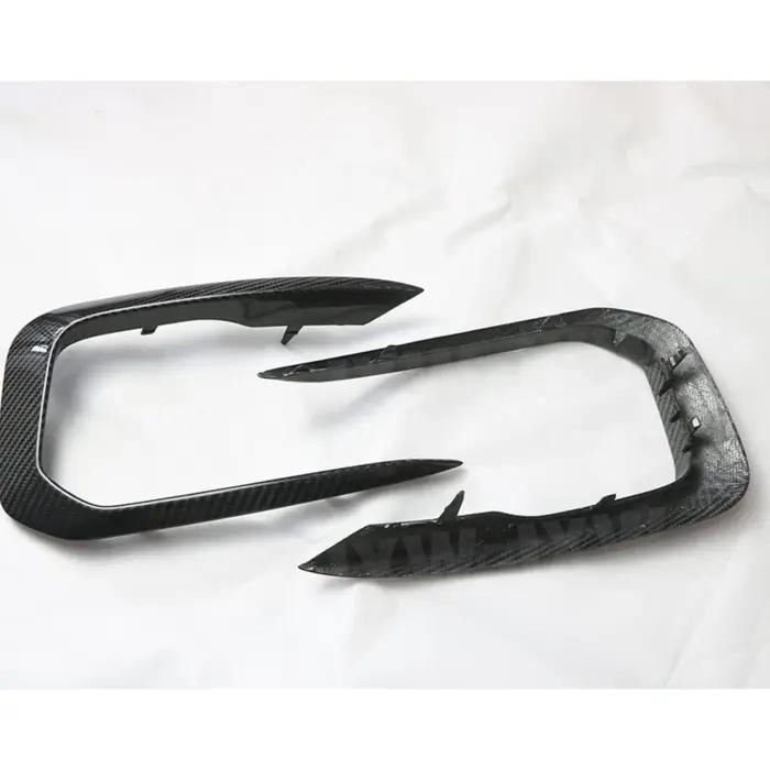 Pour BMW série 1 F20 M Sport M135i M140i hayon 2016 - 2018 feu antibrouillard avant en carbone sec g