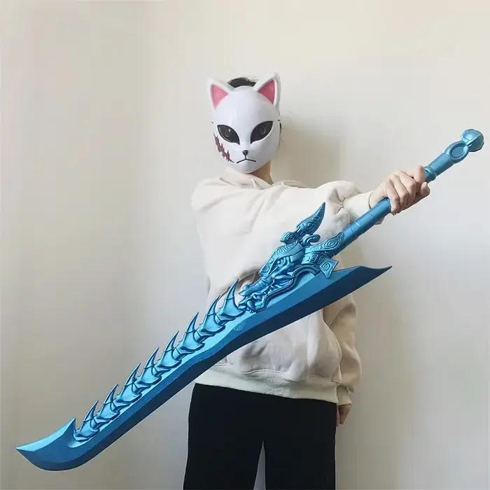 Épée royale de Nezha en PU colorée pour collectionneurs et fans de l'univers anime dragon occasions spéciales