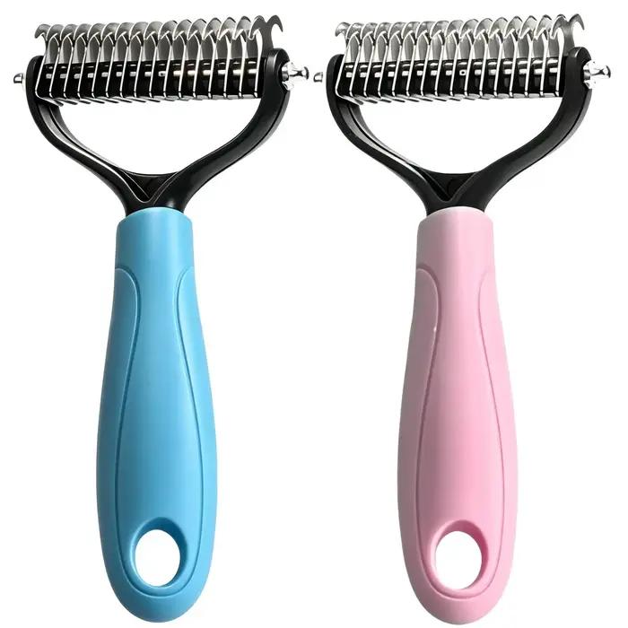 Brosse anti-poils pour chat peigne pour félin brossage facile et efficace toilettage animal de compagnie occasions spéciales
