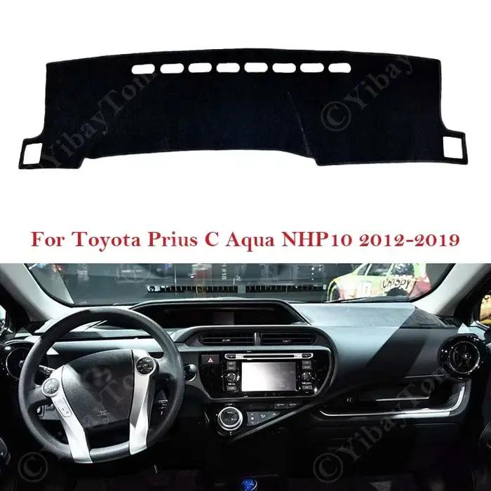 Couverture de tableau de bord pour Toyota Prius C Aqua NHP10 2012 – 2019, tapis de Protection, pare-
