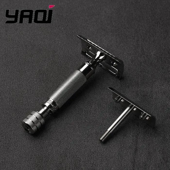 Rasoir de sécurité en acier inoxydable 316 BYaqi pour rasage confortable et précis homme occassions spéciales