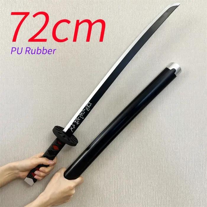Épées Kochou Kanae de 72 cm assemblées Ver. Démon Slayer Katana personnage jeux de rôle armes jouets épée sécurité PU