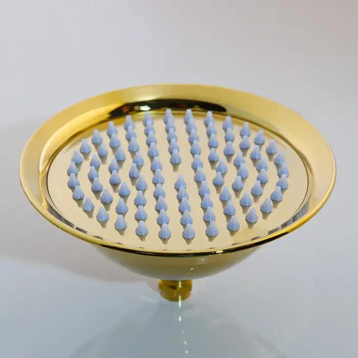 Tête de douche pluie Torayvino laiton 8 pouces sans bras robinetterie salle de bain