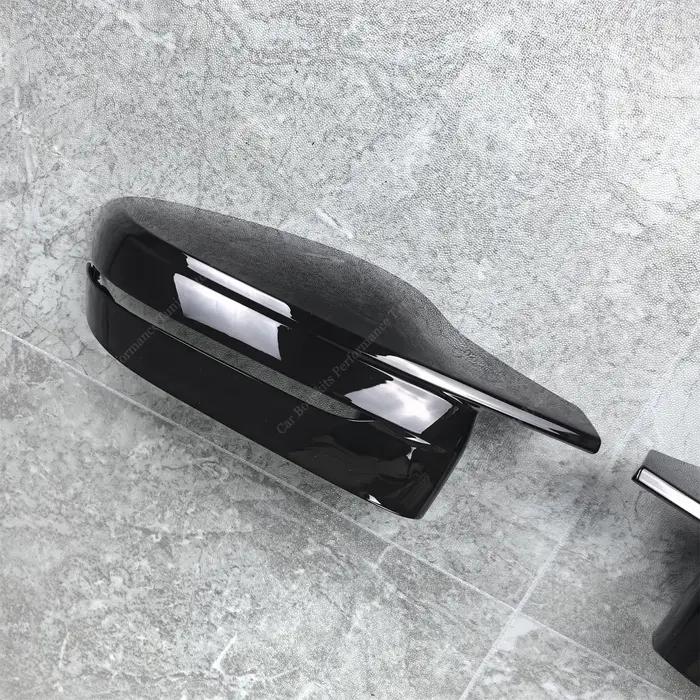 Coques de rétroviseurs arrière style M noir brillant pour BMW G22 G23 G26 420i 420d 430i 430d i4 202