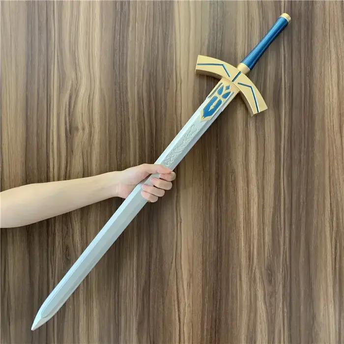 Épée sabre victoire de 80cm, destin rester nuit, armes Nasir, accessoire de Cosplay, modèle cadeau en caoutchouc PU, jouets non affûtés