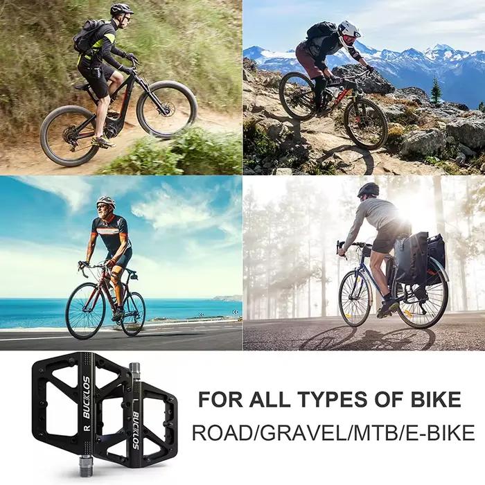 BUCKLOS pédale de vélo plate-forme