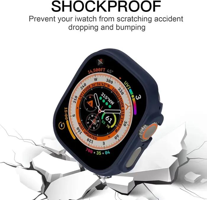Coque protection Apple Watch Ultra 2 49mm - Housse PC rigide anti-choc pour montre connectée