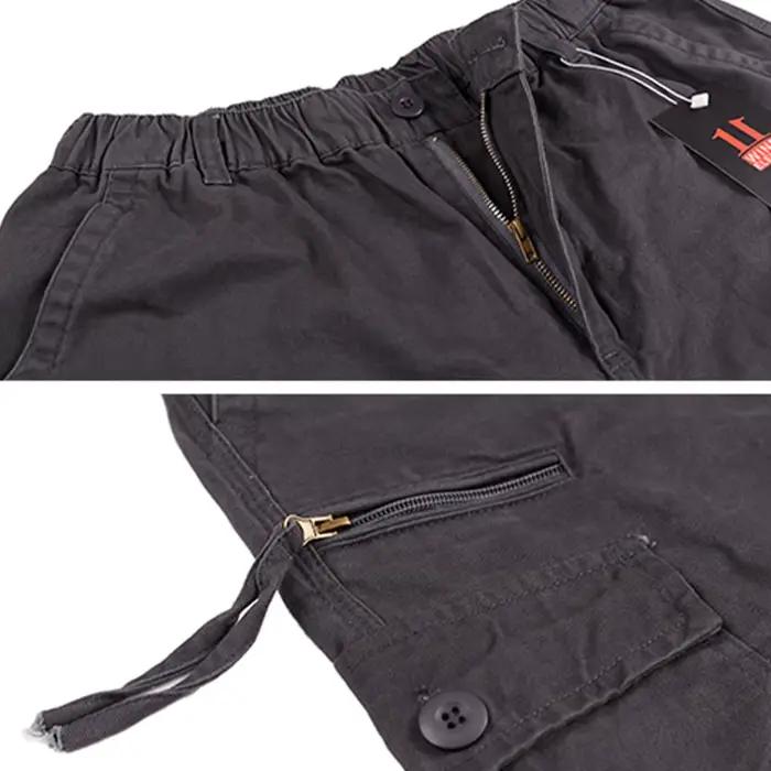 Pantalon cargo 100% coton élastique multi-poches chasse randonnée montagne homme 2025