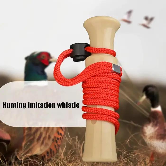 Lanière pour appeaux de chasse au canard - Corde robuste pour sifflets et appeaux - Accessoire chasse et camping