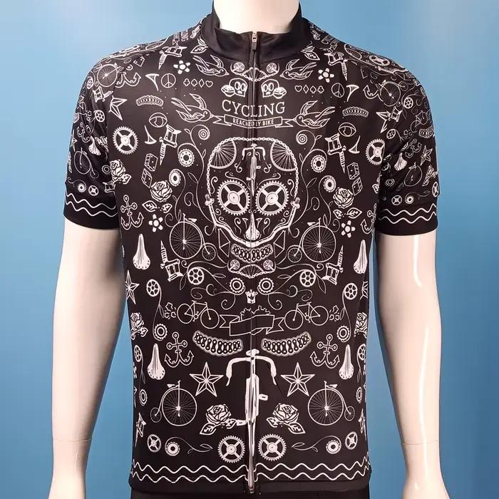 Maillot de cyclisme d'équipe de VTT pour hommes