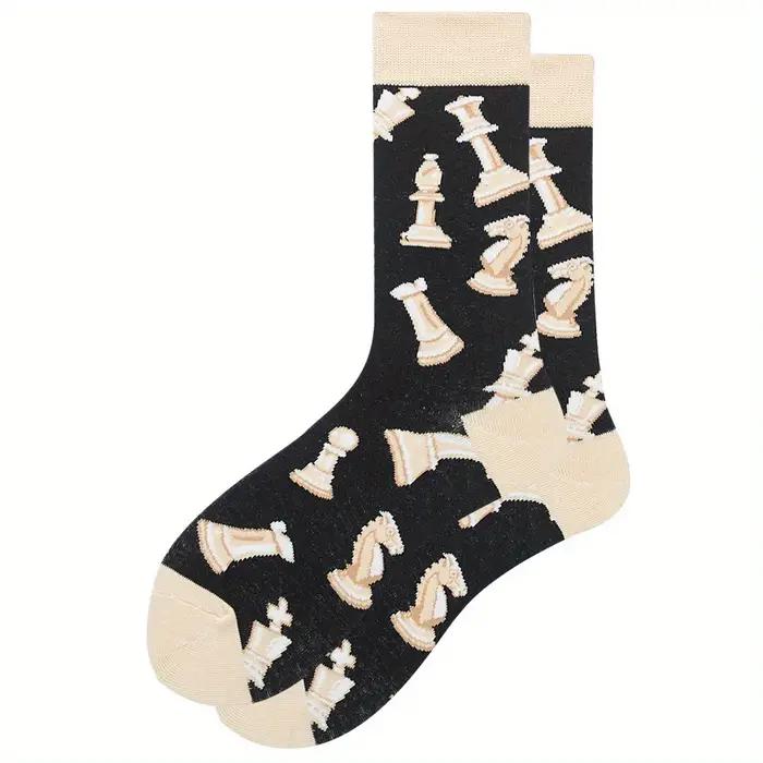 Chaussettes longues pour homme imprimées outils - Design personnalisé unique et original pour style décalé