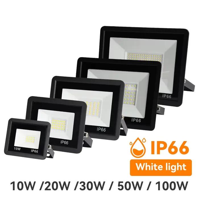 Éclairage LED projecteur LED extérieur haute luminosité lumières LED extérieures 10W 20W 30W 50W 100