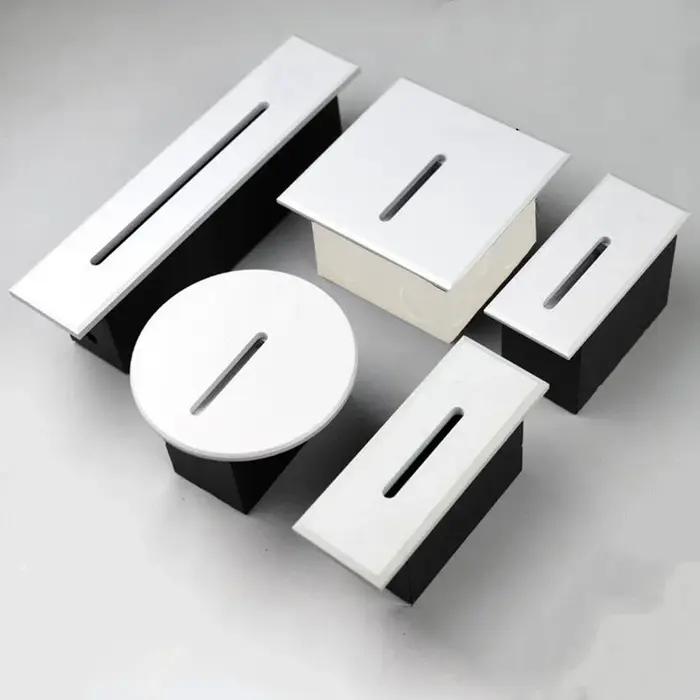 Applique Murale en Aluminium avec Capteur PIR, Luminaire Intégré avec Boîte d'Installation, Veilleus