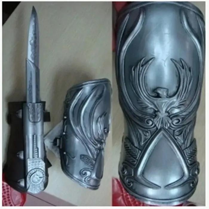 1:1 2018 nouveau pour AC Assassin 2 Ezio fraternité Cosplay armes gantelet figurine ChainAttacker modèle jouet
