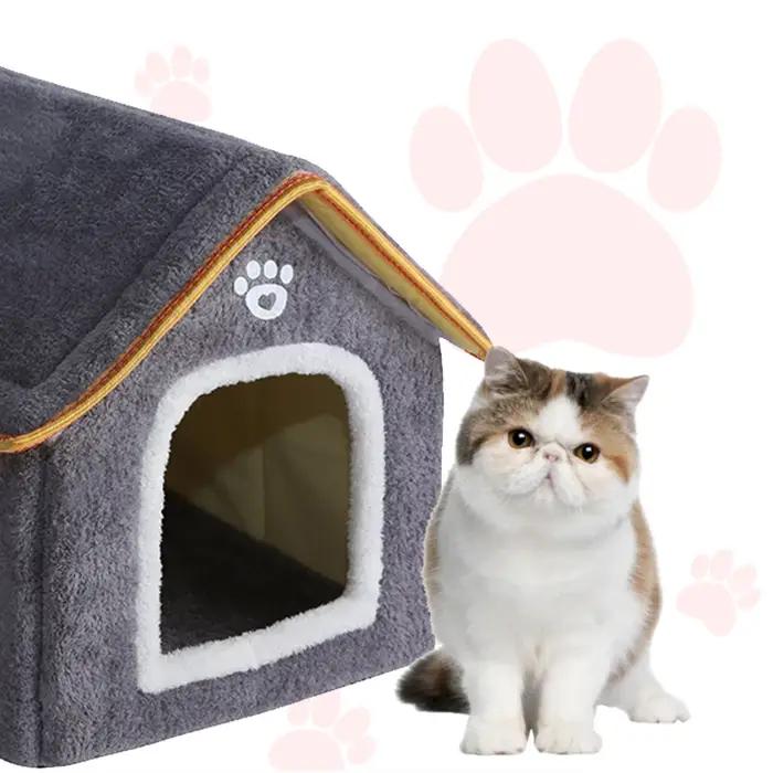 Maison pour animaux de compagnie quatre saisons