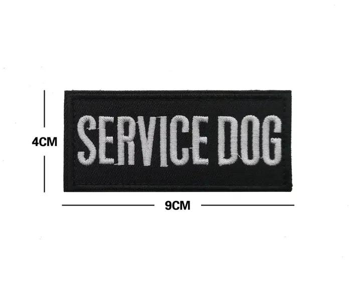 Les patchs de sécurité pour chiens thérapeutiques gardent votre service pour animaux de compagnie