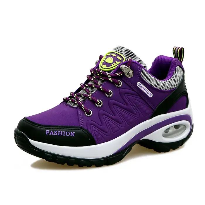 Femmes chaussures de sport plate-forme baskets mode randonnée en plein air