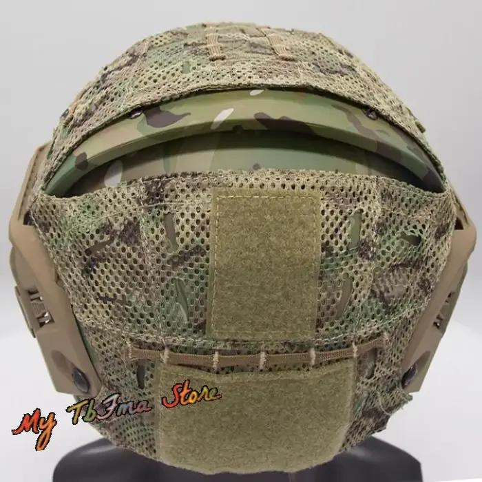 Housse de camouflage FMA pour casque tactique Airframe, tissu spécial mesh AF/CP 2 en 1, modèle TB1282