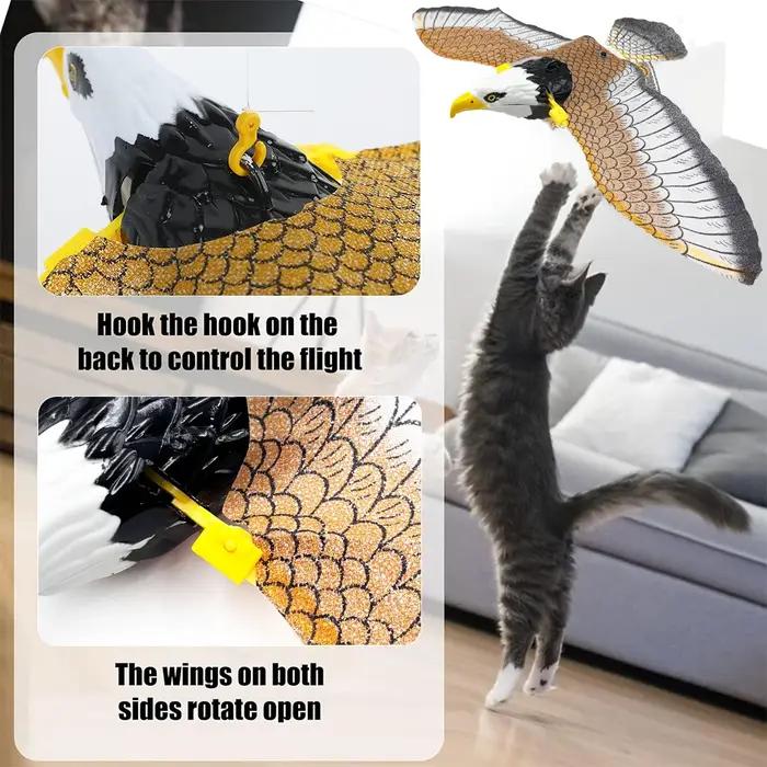 Répulsif anti-oiseaux en forme d'aigle ou de faucon pour la protection des jardins et des plantes de plein air effarouchant les oiseaux et autres nuisibles