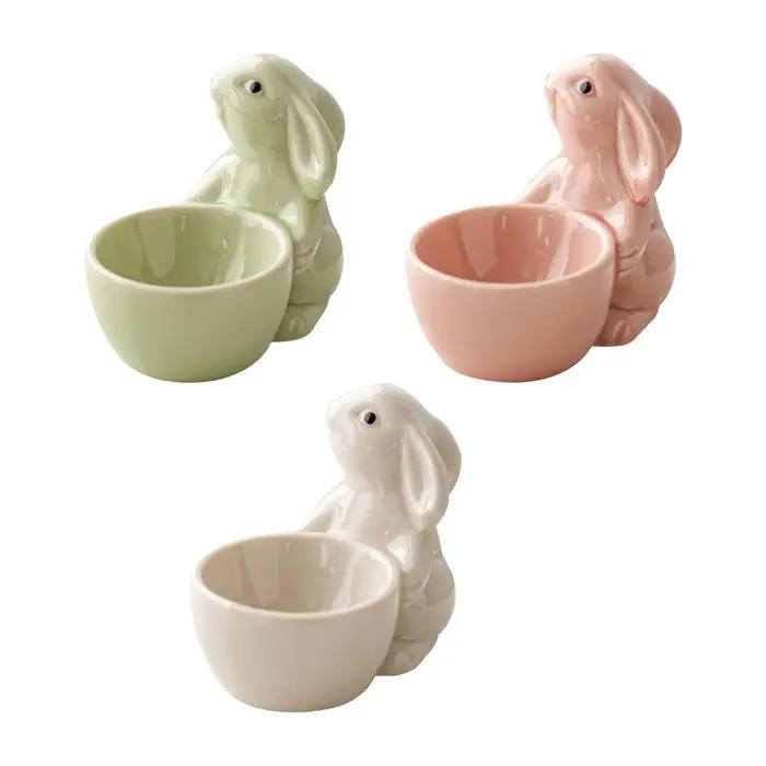 Présentoir à coquetiers, ustensiles QueKitchen, déjeuner, décoration d'intérieur, petit-déjeuner pour œufs durs, support à œufs de lapin de Pâques