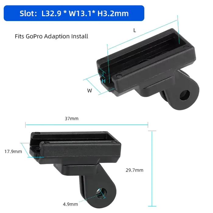 Support de lampe pour phare EOS530/520 pour Rockbros /Blackbird L3, tige de guidon, fourche, adaptat