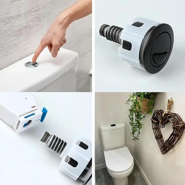 Bouton de chasse d'eau pour toilettes