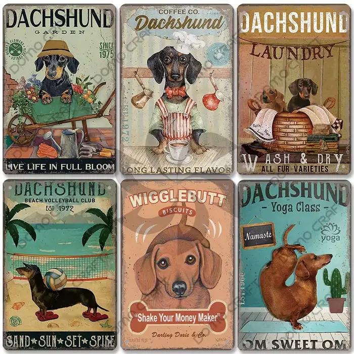 Affiche de chiens de compagnie mignons